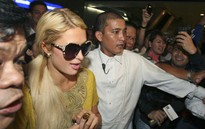Paris Hilton bị mất điện thoại ở Philippines